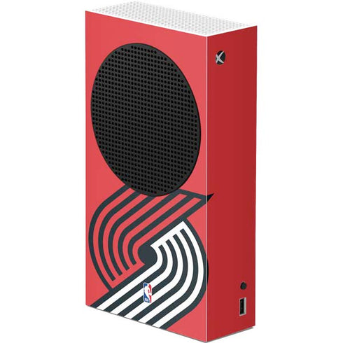 NBA Portland Trail Blazers Large Logo Xbox Series S Console Skin